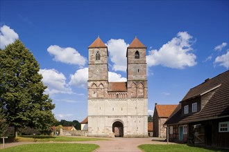 The Hennebergisches Museum Kloster Veßra is now a museum, ., Veßra, Thuringia, Germany, Europe