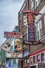 Ernest Tubb Record Shop and Nashville Crossroads live music venue in The District on Lower Broadway