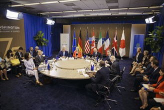 Annalena Bärbock (Alliance 90/The Greens), Federal Foreign Minister, takes part in a meeting of the