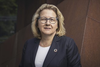 Svenja Schulze (SPD), Federal Minister for Economic Cooperation and Development, portrait taken