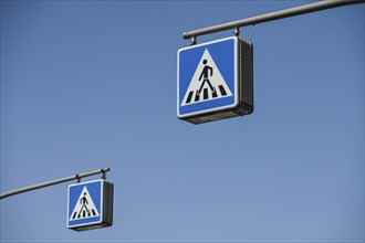 Zebra crossing signs