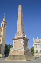 Obelisk, Am Alten Markt, Potsdam, Brandenburg, Germany, Europe