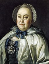 Portrait of Mariya Andreevna Rumyanceva, 1764, oil on canvas. Alexei Petrovich Antropov (1716-1795)