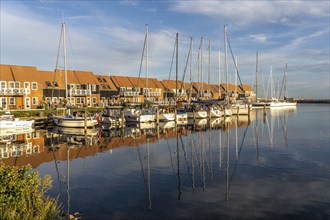 Klintholm Havn Marina, Mön Island, Denmark, Europe