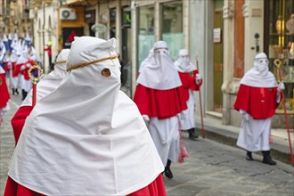 Good Friday procession, Enna, Siclly, Italy, Europe