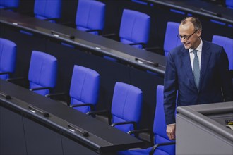 Friedrich Merz, CDU-Parteivorsitzender, aufgenommen im Rahmen einer Sitzung des Deutschen