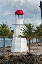 Harbour with the lighthouse on Hamilton Island, travel, holiday, Whitsunday Islands, Queensland,