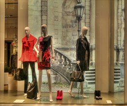 Shop windows, fashion, trends, shopping, retail, lingerie, clothing, textile industry