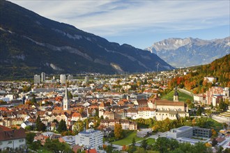 City of Chur, Chur Rhine Valley, Graubünden, Switzerland, Europe