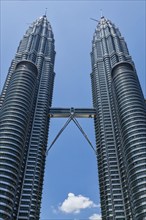 KUALA LUMPUR, MALAYSIA, MAY 5: Petronas Twin Towers in day on May 5, 2011 in Kuala Lumpur. They