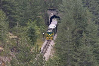 Šargan Eight, narrow-gauge heritage railway from Mokra Gora to Sargan Vitasi, Mokra Gora, Serbia,