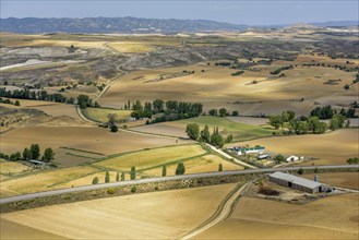 Landscape near Huete, Province of Cuenca, Castilla-La Mancha Region, Spain, Europe