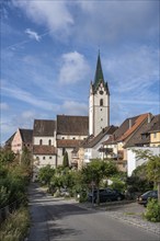 Old Town and Church of the Assumption of the Virgin Mary, Engen, Constance County,