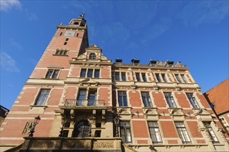 Historic Town Hall, Old Town, Leer, East Frisia, Lower Saxony, Germany, Europe