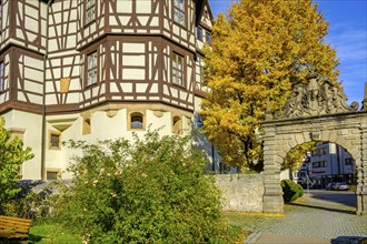 Residenzschloss Urach, Gothic and Renaissance building, Bad Urach, Swabian Alb, Baden-Württemberg,