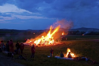 Witches' bonfire in Steina