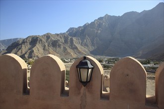 Bukha Fort, Bukha, Bucha, in the Omani enclave of Musandam, Oman, Asia