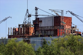 In the closed and uninhabitable 30-kilometre zone around the Chernobyl power plant and the workers'