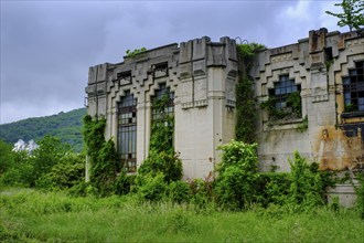 Former power plant, Powerplant Sipe, 1916, Lost Place, Cairo Montenotte near Savona, Liguria,