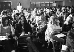 The congress of the DKP-affiliated Socialist German Workers' Youth (SDAJ) on 11.09.1971 in Bremen