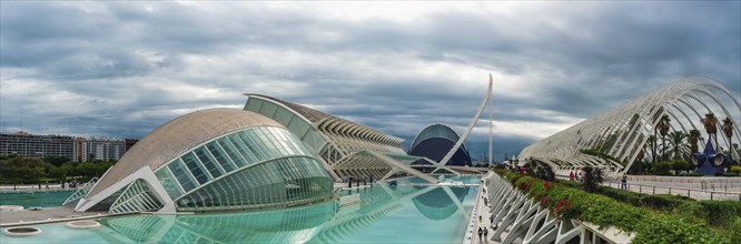 City of Arts and Sciences in Valencia, Spain, Europe