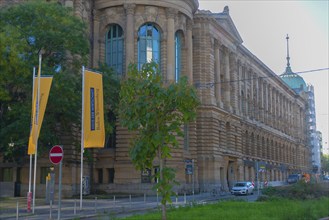 Haus der Wirtschaft, cultural monument, built 1889-1896, new baroque, domed building, conferences,