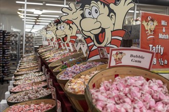 Phillipsburg, Missouri, Redmon's Candy Factory, a large candy retail store that is heavily