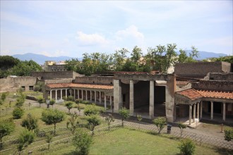 Villa of Poppea, Historic Town of Oplontis, Torre Annunziata, Campania, Italy, Europe