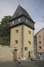 Historic cowherd's defence tower the elephant, fortified tower, tower, Große Rittergasse,