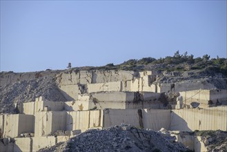 Marble quarry near, Pucišca, Split-Dalmatia County, Croatia, Europe