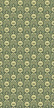 Decorative Art Nouveau floral print, seamless vector pattern