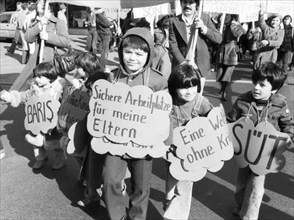 Equal pay was one of the main demands of woman at the International Women's Day demonstration in