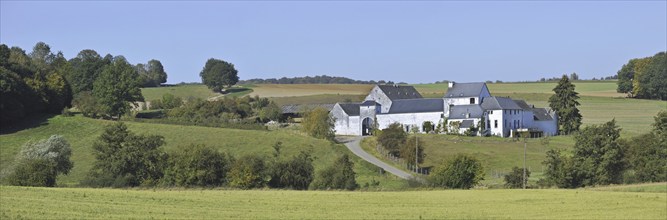 The Baseille farm at Mozet, Namur, Belgium, Europe