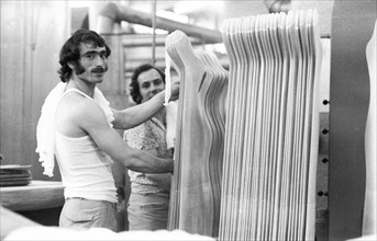 Jobs at the company Eurovia Textil GmbH on 25.7.1974 in Gelsenkirchen, Germany, Europe