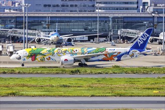 A Boeing 787-9 Dreamliner aircraft of ANA All Nippon Airways with the registration JA894A and the