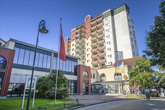 Kurhotel zu Heringsdorf, former FDGB holiday home Solidarität, Delbrückstraße, Heringsdorf, Usedom,