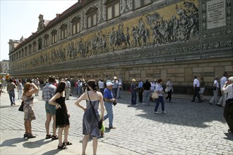 View from the Fürstenzug to the Church of Our Lady