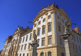 Germany, Middle Franconia, City of Ellingen, Main facade of the Ellingen Residence, Europe