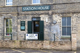 Station House cafe and meeting rooms, Wickham Market railway station, Campsea Ashe, Suffolk,