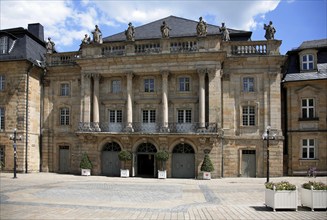 Margravial Opera House in Bayreuth, 18th century theatre building, Upper Franconia, Bavaria,