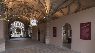 Pellerhaus Entrance Hall, 50 Years Old Town Friends of Nuremberg, Documentation, Egidienplatz,