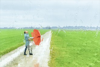 When will it stop raining, Apfeltrach, Unterallgäu, Bavaria