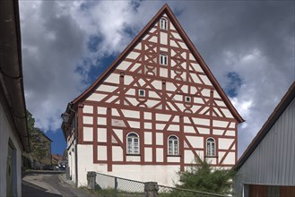 Former Jewish synagogue, today together with the local history museum, Schnaittach, Middle