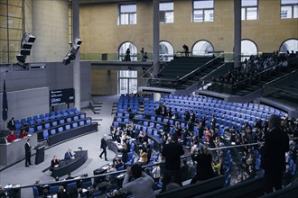 Juergen Trittin, Buendnis 90 Die Gruenen, aufgenommen im Rahmen seiner letzten Rede im Deutschen