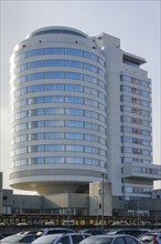 Towers of Münster University Hospital, UKM, Münster, Westphalia, North Rhine-Westphalia, Germany,