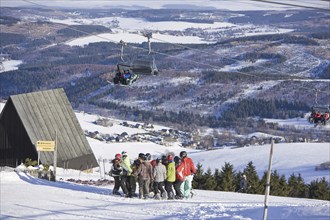 Ski school for children in Oberwiesenthal