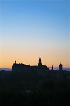 Hohenzollern Castle Sigmaringen, former princely residence and administrative centre of the Princes