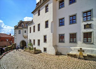 Burglehen, Ludwig Richter lived here from 1828 to 1836, Burgberg, Meissen, Saxony, Germany, Europe