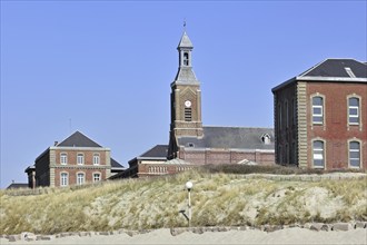 The sanatorium L'Hôpital maritime de Berck to treat tuberculosis at Berck-sur-Mer, Côte d'Opale,