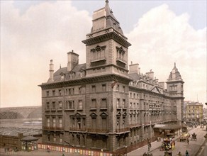 Paddington, Great Western Hotel, district of London in the borough of City of Westminster, ca 1895,